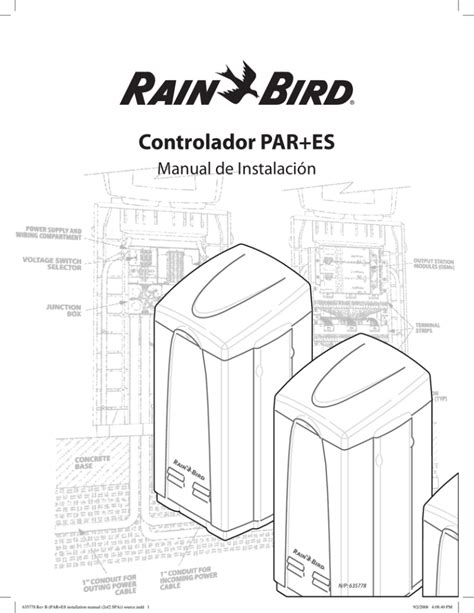 PAR+ES installation manual (635778) EN 